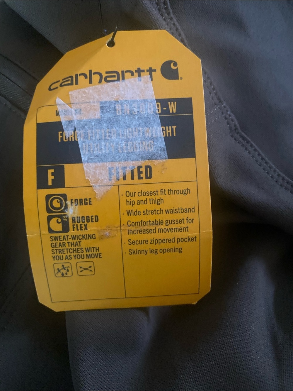 Carhartt Force fitted lightweight utility legging - Picture 10 of 11
